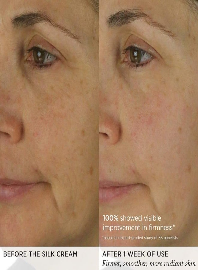 كريم تاتشا الحريري، بحجم مناسب للسفر | مرطب صغير لتنعيم الخطوط الدقيقة وشد البشرة - يرطب وينعم البشرة المختلطة والجافة والمتقدمة في السن | 15 مل / 0.5 أونصة سائلة - Image 4